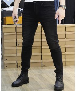 Quần jean nam cao cấp Jean co dãn 4 chiều cực đẹp form dáng skinny chuẩn_JEANNCD215-thoitrangcenter