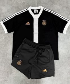 Bộ Quần Áo Nam Adidas  Đức Phối Thân Mix Logo Thêu Siêu Nét - Bộ Quần Đùi Đức Mới  Chất Cotton cực đẹp hot trend 2024-thoitrangcenter