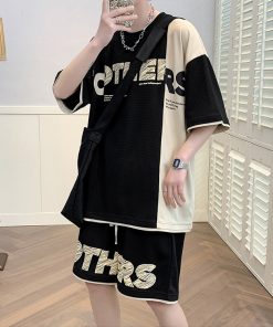 Bộ Quần Áo Nam Phối Layer Chất vải Tổ Ong Mềm Nhẹ Co Giãn Thoải Mái – MayLinh Shop