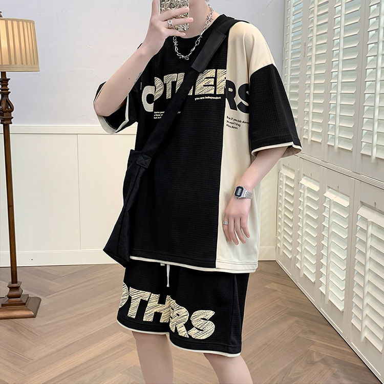 Bộ Quần Áo Nam Phối Layer Chất vải Tổ Ong Mềm Nhẹ Co Giãn Thoải Mái – MayLinh Shop