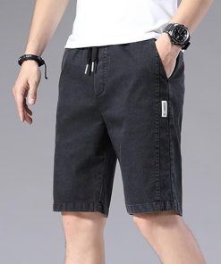 quần short nam TOPMEN chất vải denim cao cấp thoải mái thoáng mát ôm dáng phù hợp đi chơi và vận động thể thao-thoitrangcenter