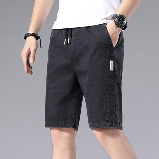 quần short nam TOPMEN chất vải denim cao cấp thoải mái thoáng mát ôm dáng phù hợp đi chơi và vận động thể thao-thoitrangcenter