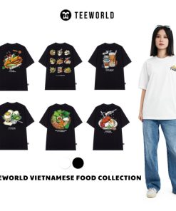 BST Áo Thun Món Ăn Việt Nam - Áo Thun Local Brand TW x Vietnamese Food Collection Unisex Nam Nữ-thoitrangcenter