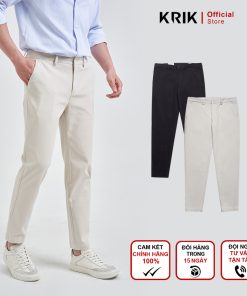 Quần Kaki Nam Local Brand KRIK Form Slimfit Chất Liệu Cao Cấp Thiết Kế Basic Dễ Phối Đồ QK6526-thoitrangcenter