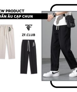 Quần âu nam CẠP CHUN ống đứng ZF.CLUB - Co giãn 4 chiều