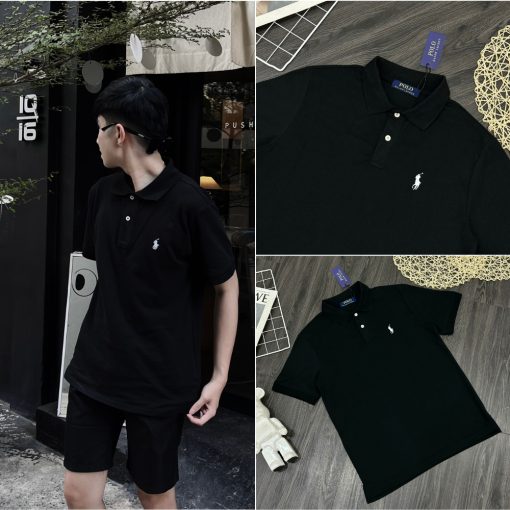 Áo Polo Ralph_Lauren Thêu Logo Cao Bồi Siêu Nét Chất Cotton Cá Sấu Cao Cấp. Áo Polo Nam Nữ Ralph_Lauren Hottrend 2024-thoitrangcenter