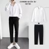 Quần âu nam + tặng sơ mi lụa hàn 98WEAR Công Sở trẻ trung năng động không nhăn không xù-thoitrangcenter