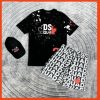 Áo DSQ2 lá phong đỏ Cao Cấp - Áo Mùa Hè Cao Cấp Form Dáng Rộng Hot Trend 95 456-thoitrangcenter