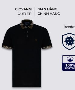 Áo Polo Nam Cộc Tay GIOVANNI Chất Liệu 100% Cotton Double Mercerized GPL01-008-thoitrangcenter