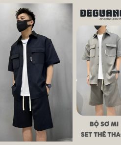 Bộ Đồ Nam Mặc Mùa Hè Đẹp Chất Vải Cotton Cao Cấp Đủ Size Thoáng Mát