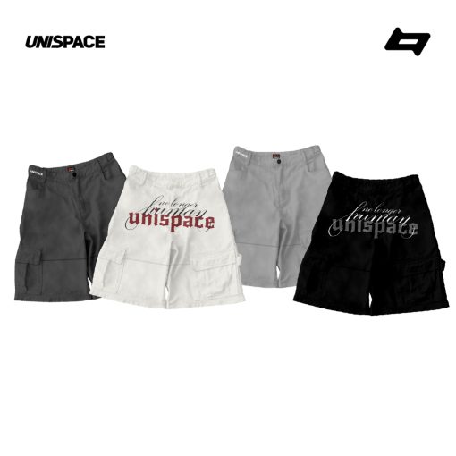 Quần short túi hộp ống rộng By UniSpace unisex nam nữ vải dù Human-thoitrangcenter