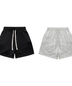 Quần short nam phom rộng MIST vải nỉ chân cua CAPMAN CLUB