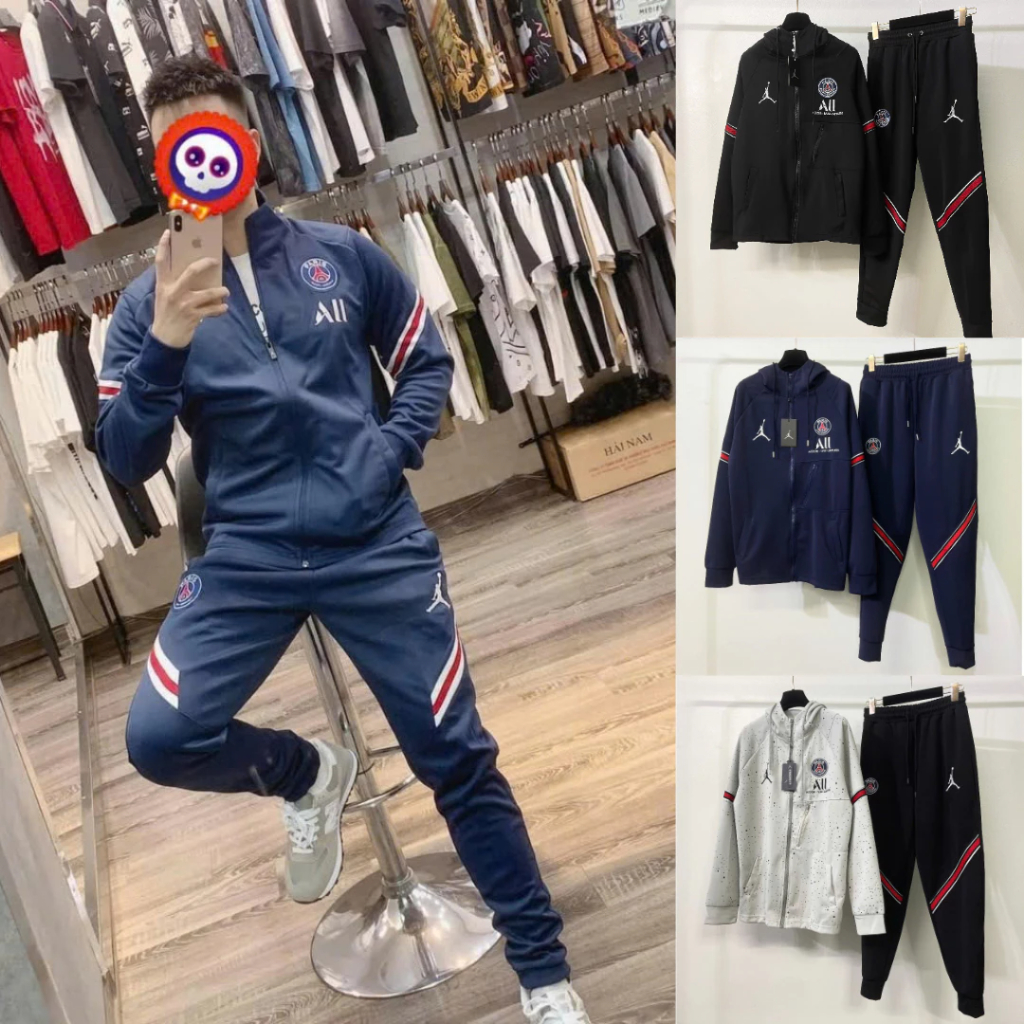 Bộ Quần Áo Nam Pa Rít Xanh Viền Vòng Tay Siêu Hót - Bộ Quần Áo Nam Pa Rít Viền Vòng Siêu Đẹp-thoitrangcenter