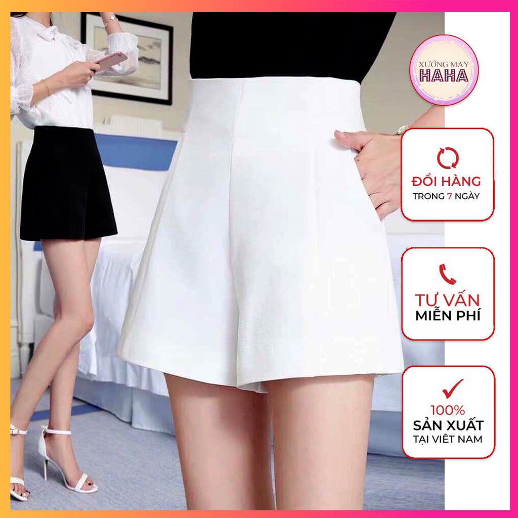 Quần short nữ cạp cao hàng đẹp