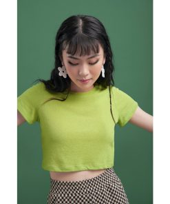 DOTTIE - Áo thun ôm tay ngắn nữ T0479-thoitrangcenter