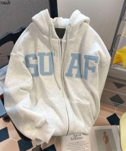 Áo Khoác Hooodie Form Rộng Nam Nữ Unisex Nỉ Bông Cotton Dày Dặn-thoitrangcenter