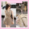 Set bộ nữ be tây Quảng Châu thiết kế sát nách trẻ trung siêu xinh