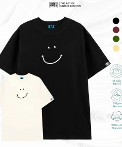 Áo Thun Nữ Nam Cotton Lạnh Unisex Local Brand HALEY TN09 Phông Form Rộng Tay Lỡ Phong Cách Hàn Quốc Ulzzang-thoitrangcenter