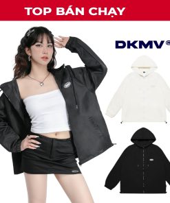 Áo khoác dù 2 lớp nam nữ form rộng DKMV BS Windbreaker | K10-AK12-thoitrangcenter