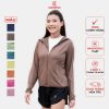 Áo Chống Nắng Nữ   1 Lớp Chất Thun Lạnh Aircool Nhật Bản Cao Cấp Chống Tia UV 2NF