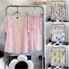 Đồ bộ tole nữ bộ lanh quần lửng VNXK F21 phom rộng babydol nhẹ nhàng thoáng mát