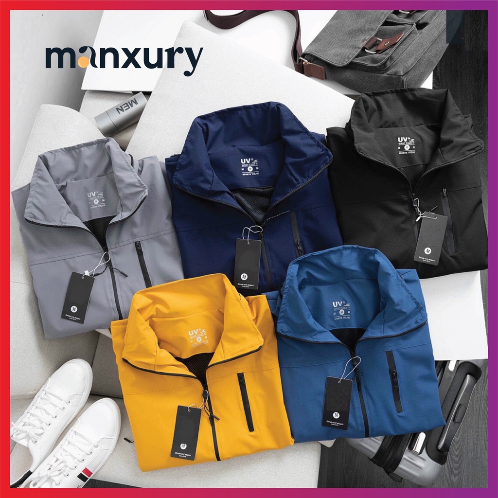 Áo khoác gió nam nữ có mũ cao cấp 2 lớp