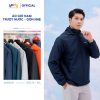 Áo gió nam thông minh YODY trượt nước cản gió cản bụi có mũ gấp gọn nhẹ thoải mái khi mặc - AKM5041-thoitrangcenter