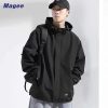 Áo khoác gió unisex 2 lớp dày dặn Logo trước + Có túi bên trong - Áo khoác dù nam nữ form rộng