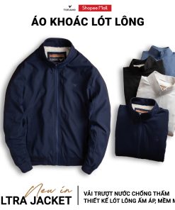Áo khoác gió 2 lớp TORANO lót lông cổ cao Công Nghệ Cao Cấp Heattech