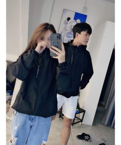 Áo khoác gió 2 lớp tráng bạc cao cấp chống nước