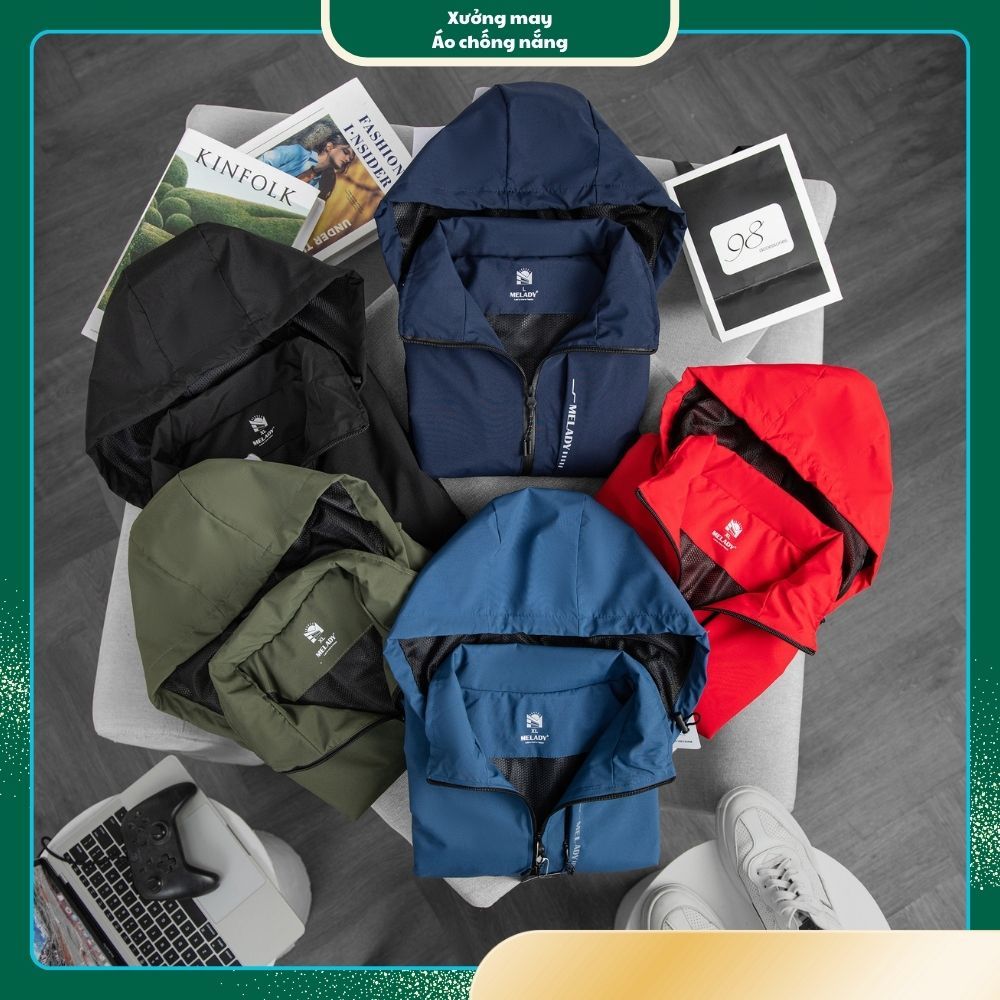 Áo khoác gió nam nữ Melady cao cấp