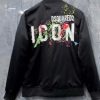 Áo Khoác dsq ICON In Họa Tiết Sau Áo Khoác Gió Nam Dsquared2 Icon Vẩy Sơn Màu Hot