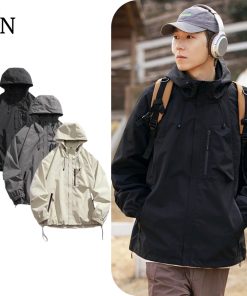 Áo khoác gió nam nữ PN STORE 2 Lớp Tráng bạc chống nước Chống tia UVF100+ AKG01-thoitrangcenter