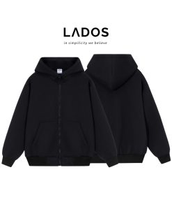 Áo khoác hoodie zip nam có nón LADOS-2116 có nón