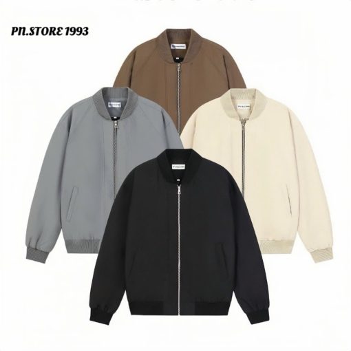 Áo Khoác Bomber Dù Hai Lớp Chống Nước Cản Gió Chống Tia UV Menwear Jacket PN.STORE1993 - Menswear-thoitrangcenter