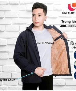 Áo khoác gió nam nữ lót lông