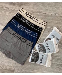 Quần Lót Nam Munafie Dệt Kim Co Giãn 4 Chiều Đóng Túi Zip Sang Trọng-thoitrangcenter