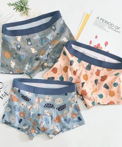 QUẦN LÓT NAM - BOXER Họa Tiết Dễ Thương - Vải Su Ép Xịn Không Đường May-thoitrangcenter