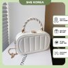 Túi xách nữ hộp trắng đi tiệc đi chơi đẹp-thoitrangcenter