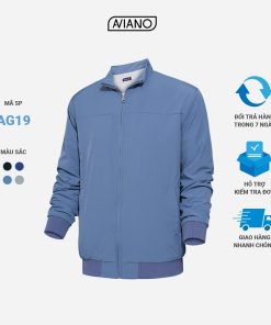 Áo Khoác Nam 2 Lớp Lót Lông Phong Cách Hiện Đại Thời Trang VICERO-thoitrangcenter