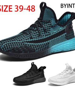 Giày Thể Thao Phối Lưới Siêu Nhẹ Thoáng Khí Thời Trang Cho Nam Nữ Size 36-48-thoitrangcenter