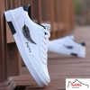 Giày nam sneaker thể thao màu trắng cổ cao cho học sinh phong cách Hàn Quốc TAKUTA mã LC-thoitrangcenter