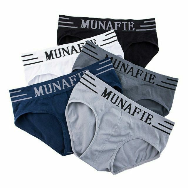 Quần sịp nam munafie Tam giác Co Giãn 4 Chiều Mỗi Quần 1 Túi Zip Sang trọng-thoitrangcenter