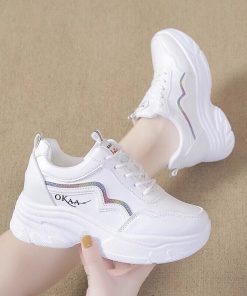 (fom nhỏ tăng 2 size)GIẦY THỂ THAO ĐỘN ĐẾ 7cm TĂNG CHIỀU CAO-thoitrangcenter