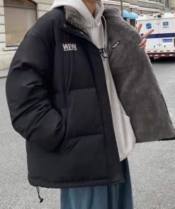 Áo khoác nam nữ lót lông cừu W.I.N -  ̆̃  +  ̀     ̂́  - 3 lớp mặc được cả 2 mặt dày siêu ấm OR Áo Phao nam unisex-thoitrangcenter