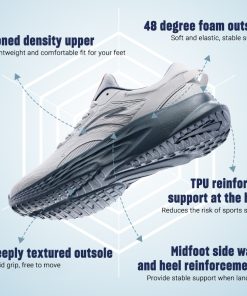 [3-5KM] Giày chạy bộ thoải mái nhẹ ANTA Nam 912425517-thoitrangcenter