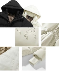 áo khoác dài vừa phải của cặp đôi-thoitrangcenter