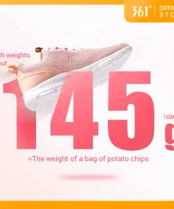 361 Độ BASIC Nữ Chạy Bộ Giày Thể Thao Lưới Thoáng Khí Thường Nhẹ Đệm Hấp Thụ Sốc Giày Thể Thao Nữ 681832280-thoitrangcenter