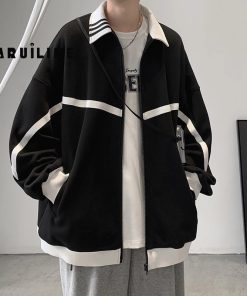 2024 Phiên bản Hàn Quốc mới của áo khoác giản dị mùa xuân và mùa thu nam-thoitrangcenter