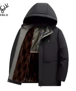 Áo khoác cotton nam HANLU ấm áp